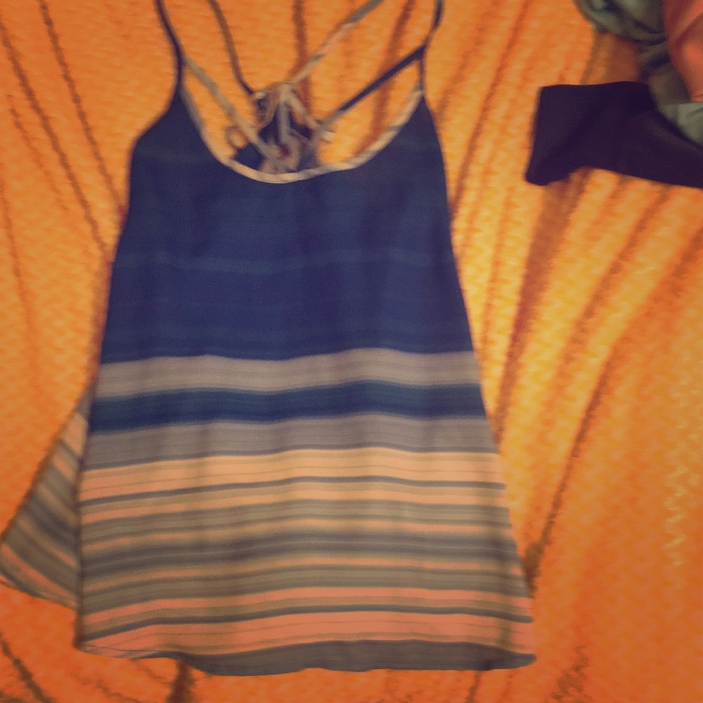 Blue tank top